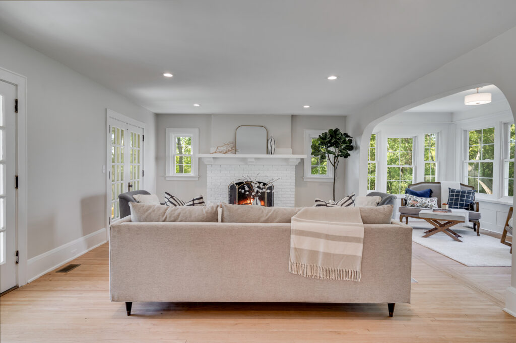 Beautiful modern Minnesota home interior